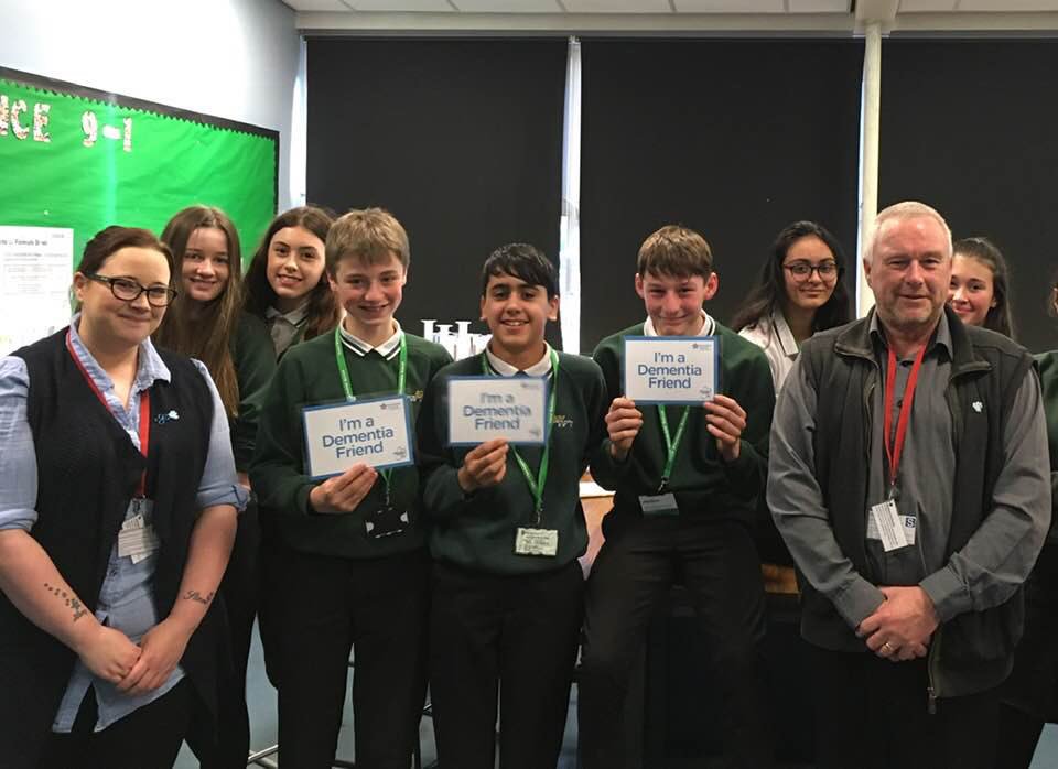 Read more about the article Students commit to become dementia friendly