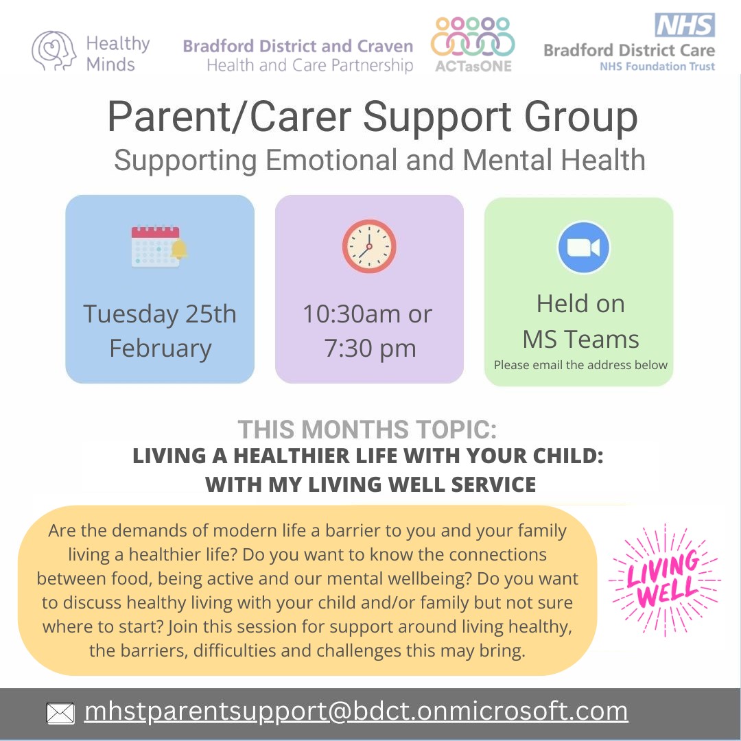 Read more about the article Parent/Carer Support Group – March 2025