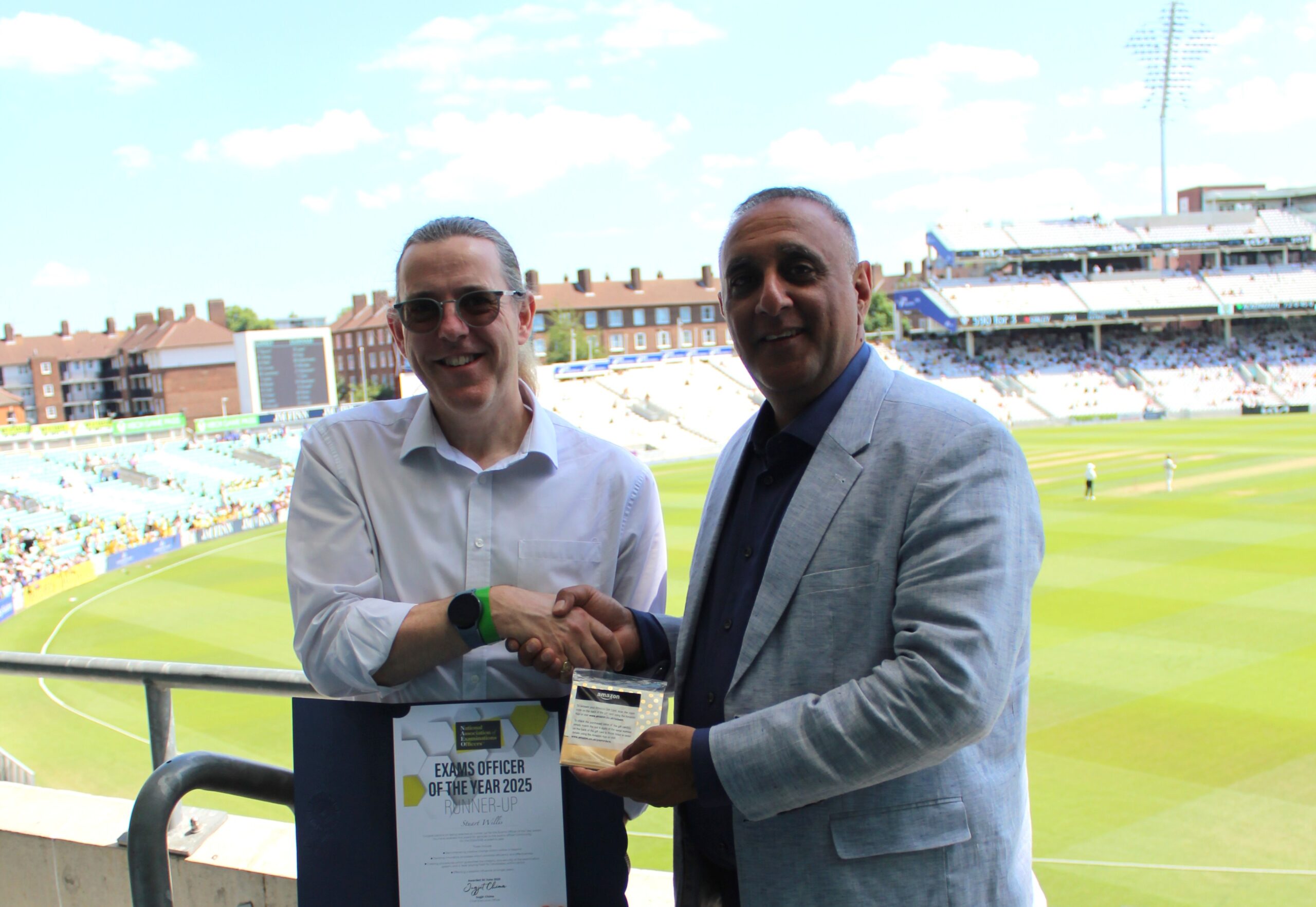 Read more about the article Mr Willis achieves the runner-up in the Exams Officer of the Year Award