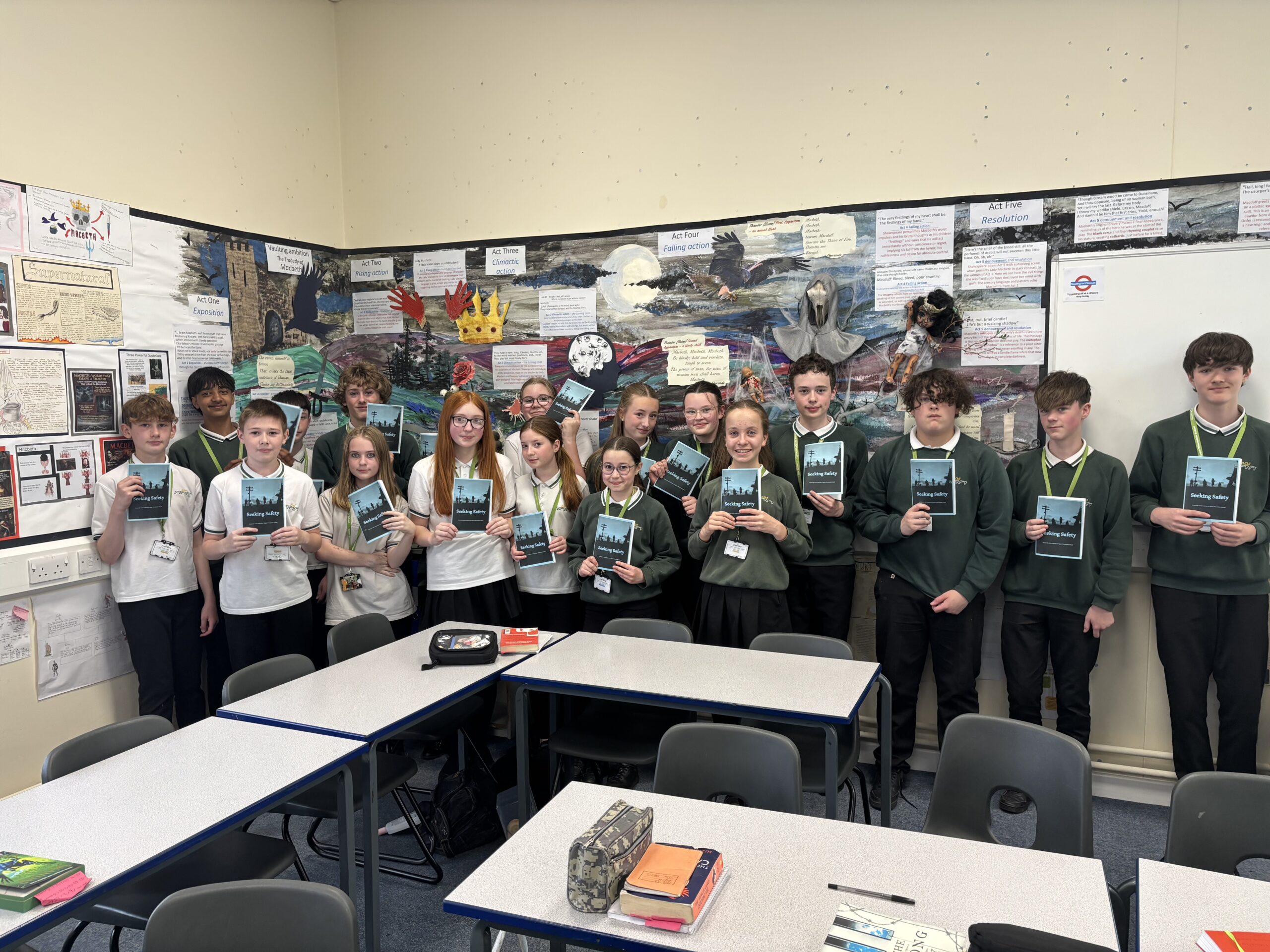 You are currently viewing Upper Wharfedale School students produced an incredible story called ‘Seeking Safety’ to raise awareness for Refugee Week